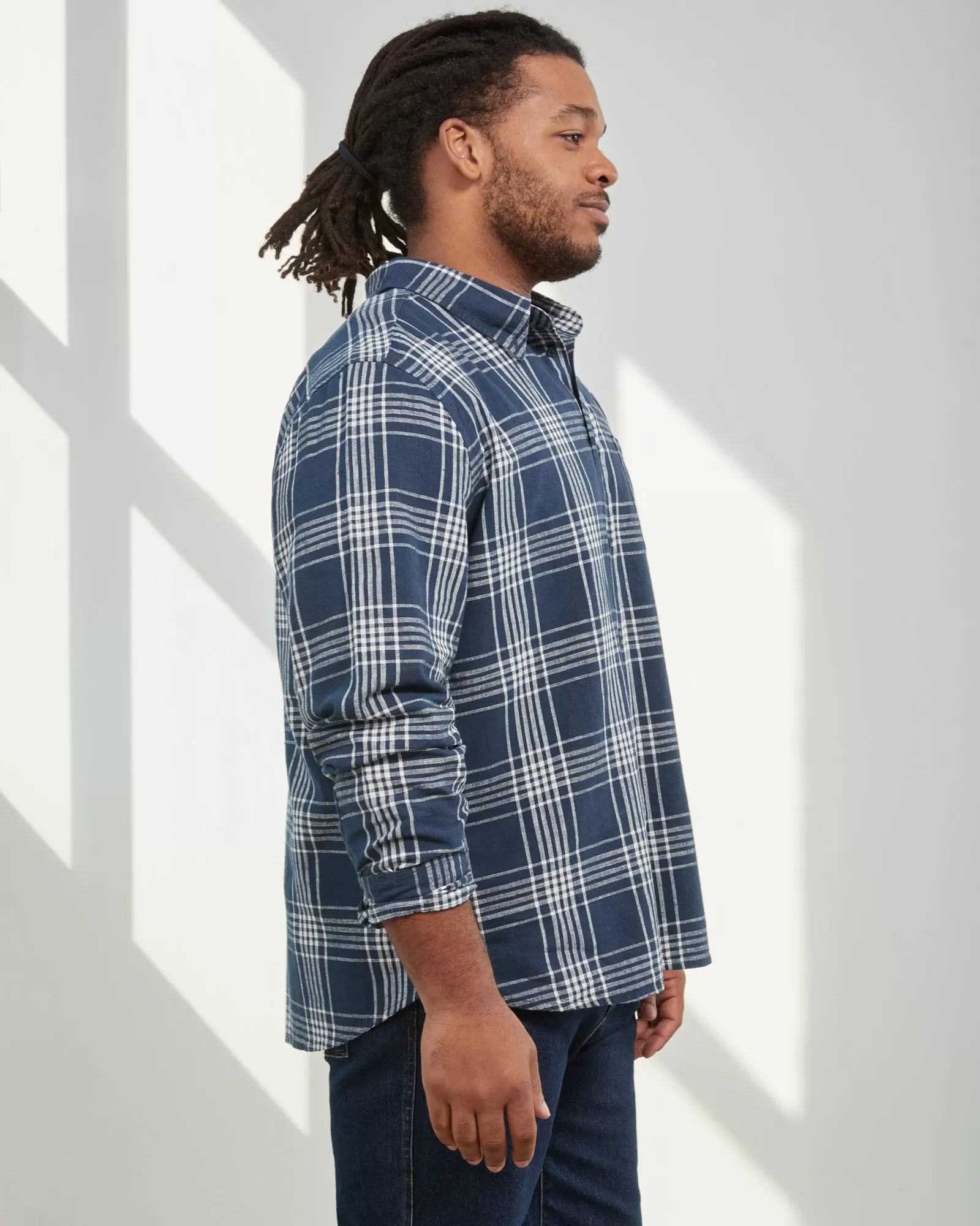 SoftHemp Chambray Button Down Shirt