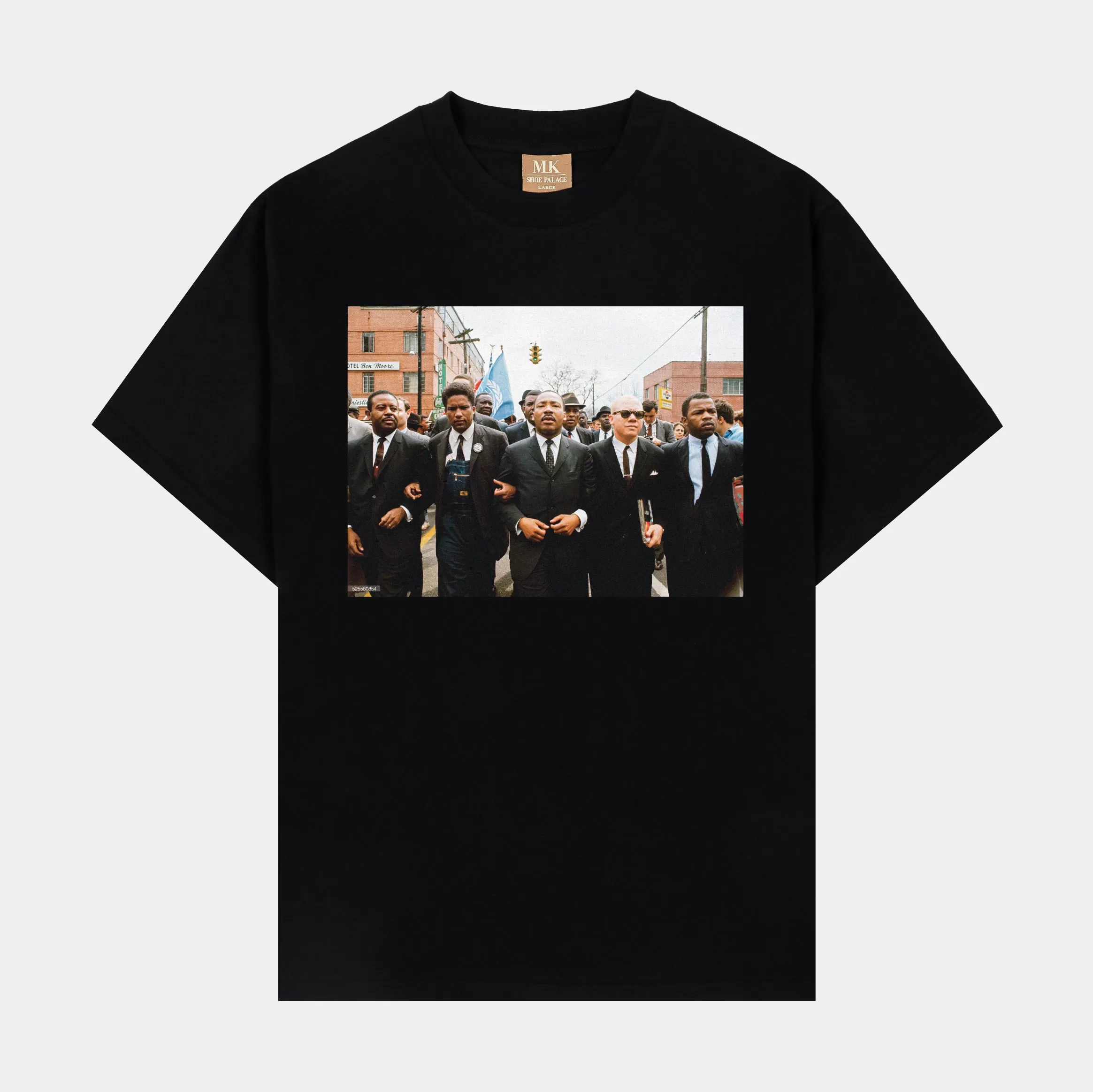 SP x MLK March Mens Short Sleeve Shirt (Black)