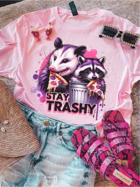 Stay Trashy ~ Unisex T-shirts, Sweatshirts, Raglans and Tank Tops Relaxed Fit Printed In The USA