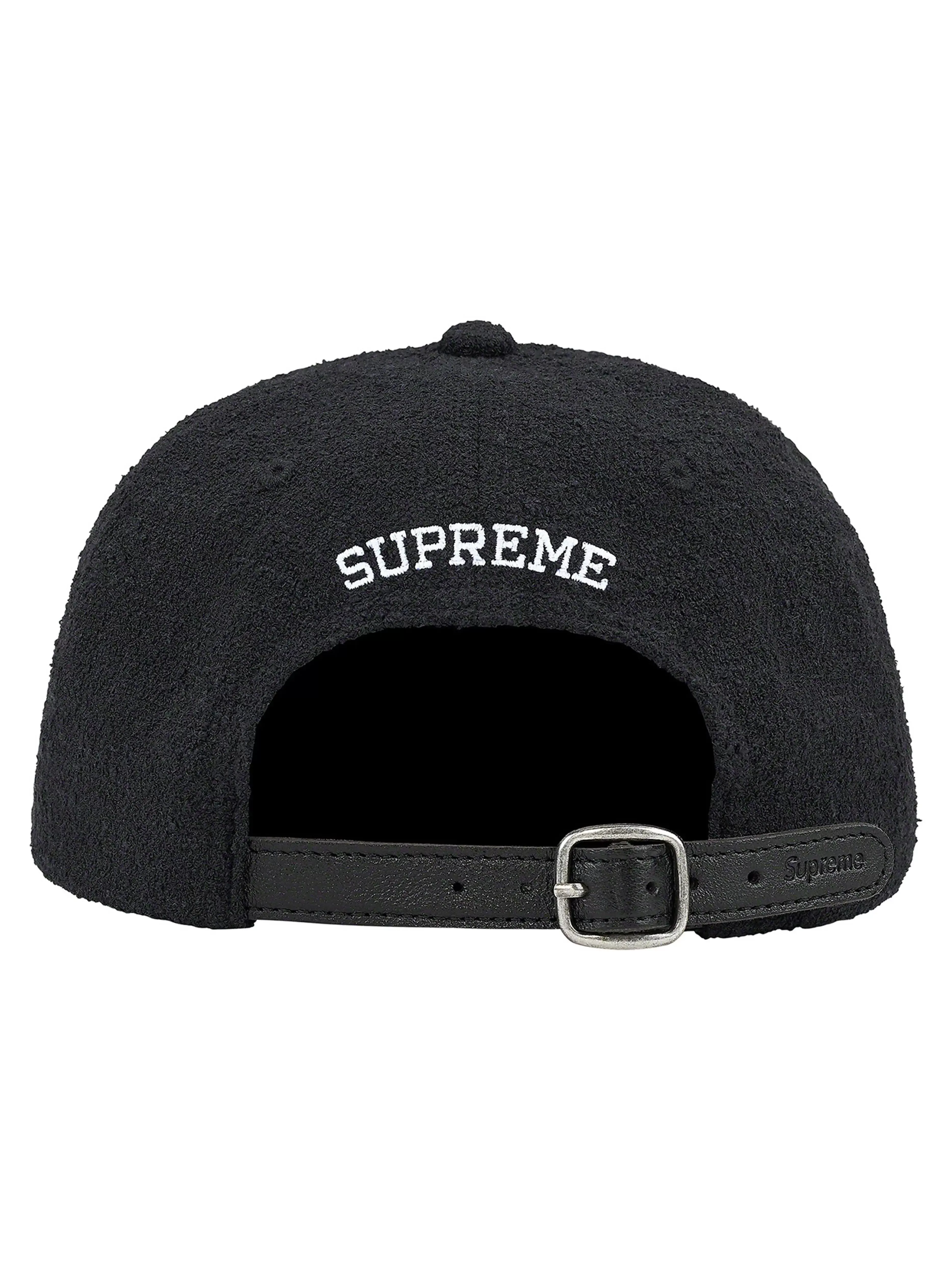 Supreme Terry S Logo 6-Panel Cap Black [SS21]