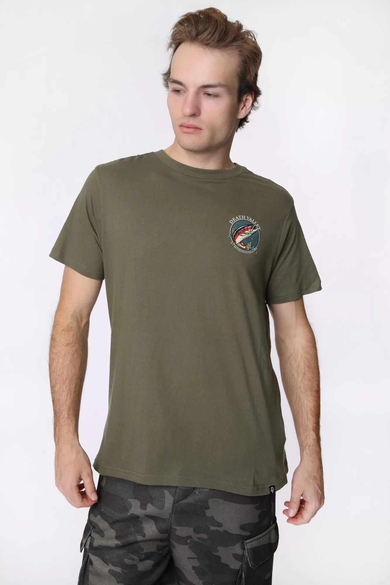 T-Shirt Imprimé Death Valley Homme