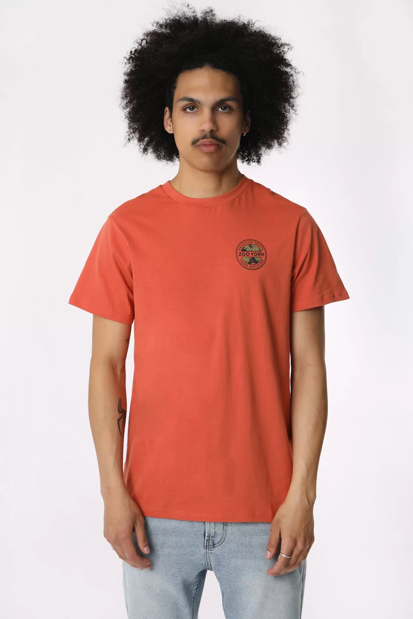 T-Shirt Imprimé Logo Tropical Zoo York Homme