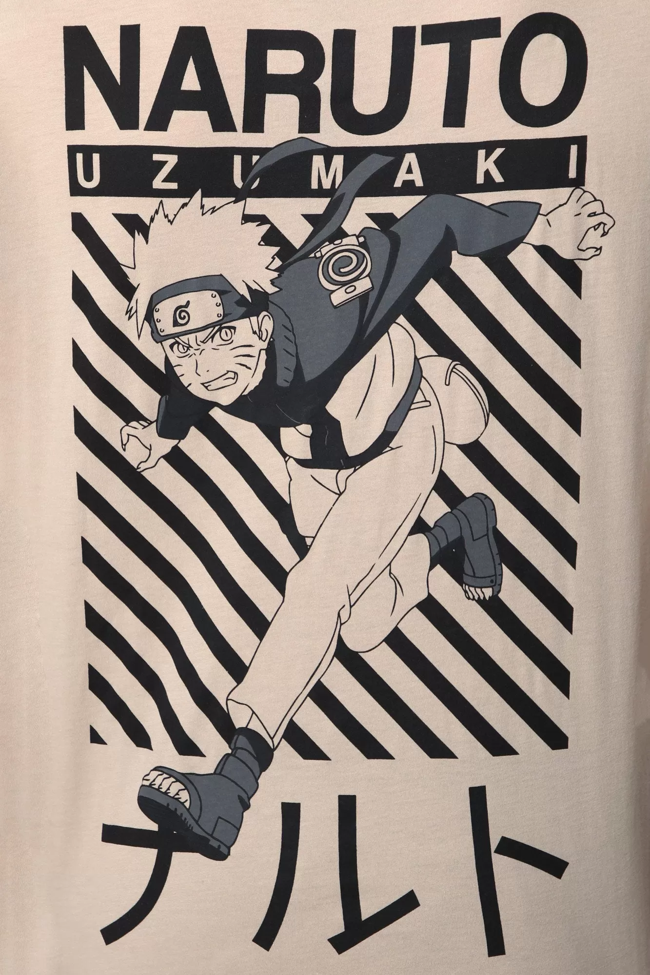 T-Shirt Imprimé Uzumaki Naruto Homme