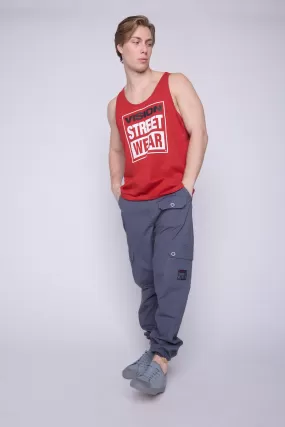 Tank Top Classic Box Logo - Red