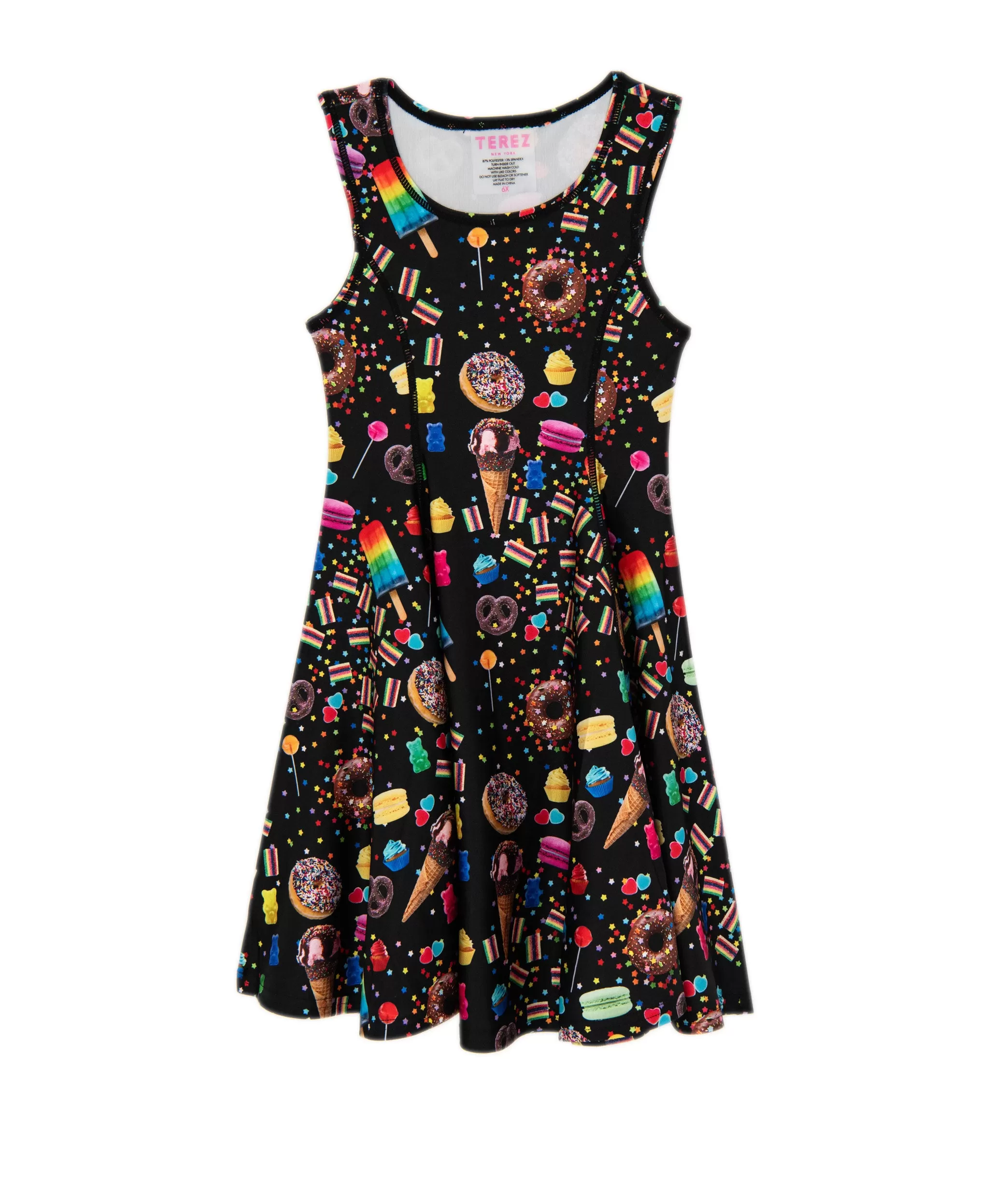 Terez Girl Candy Spill Skater Dress