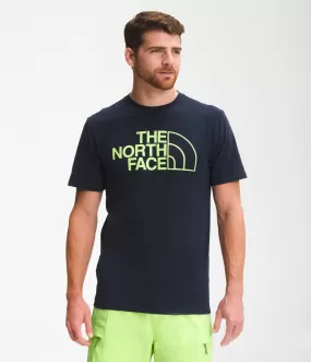 The North Face Half Dome SS Tee (Men's) Aviator Navy/Sharp Green