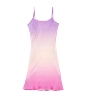 Theme Girls Ariella Slip Dress Purple White Pink Ombre