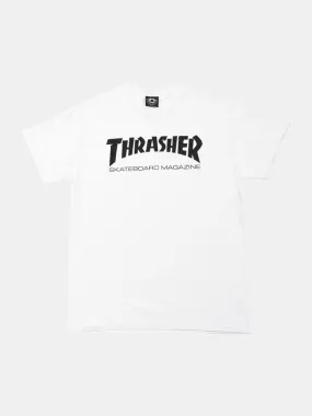 Thrasher Skate Mag Tee - White