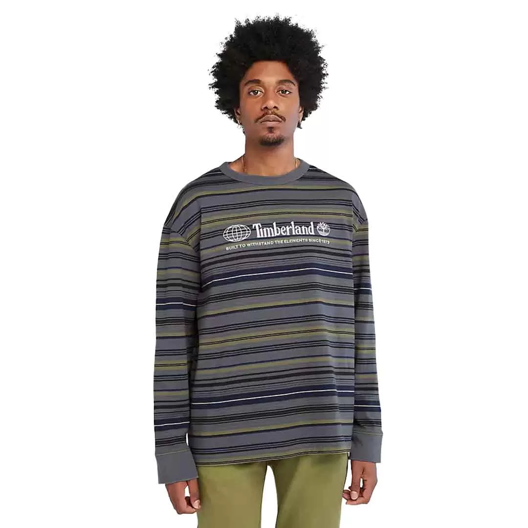 Timberland - Men's Heavyweight Striped Long Sleeve T-Shirt (TB0A68Y1 DH3)