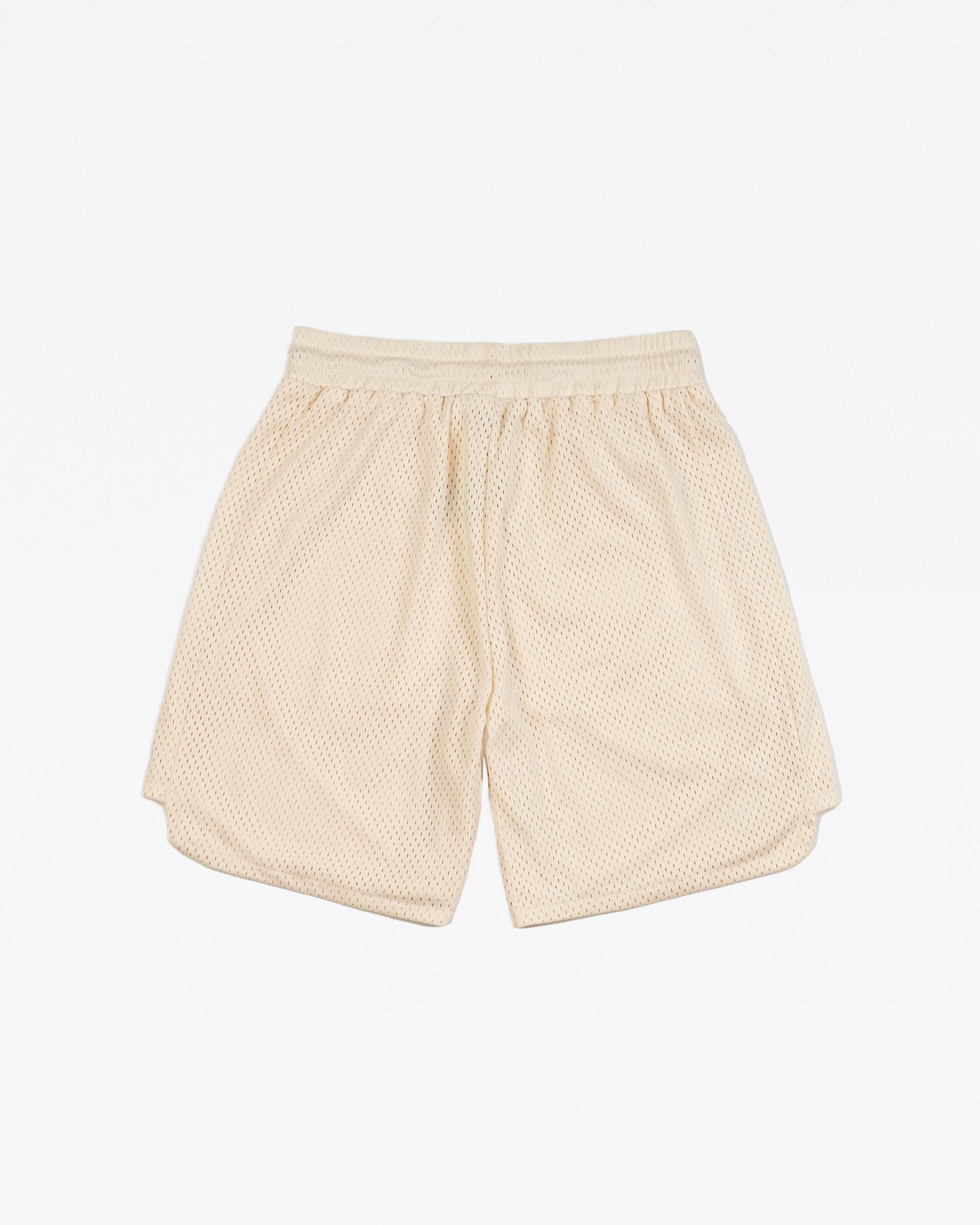 TJTC Double Mesh Curve Hem Shorts