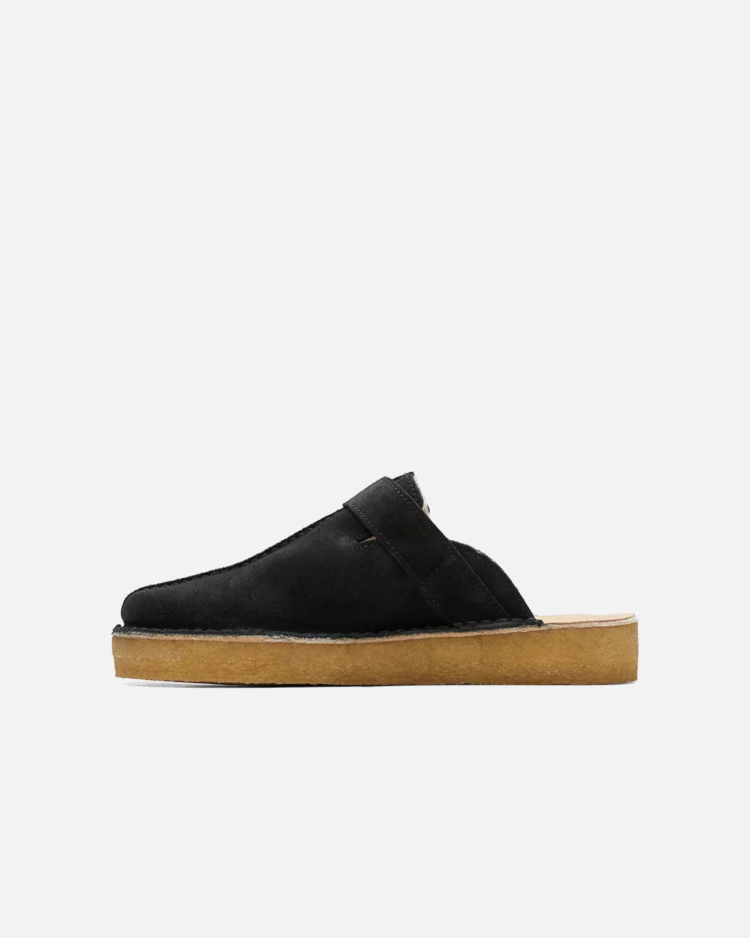 Trek Mule Warmlined - Black Suede