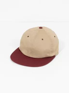 Two-Tone Cap Beige