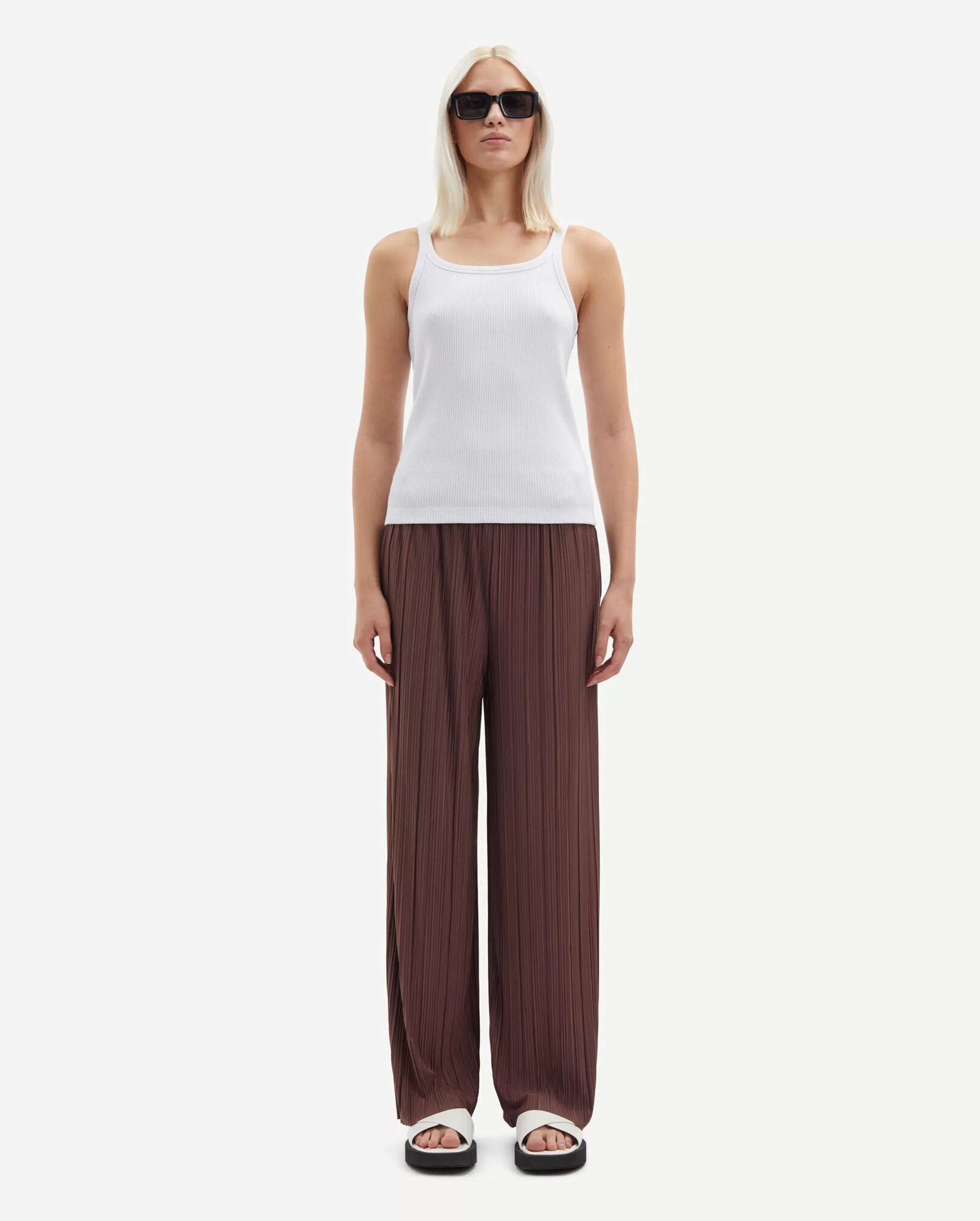 UMA TROUSERS 10167 / BROWN STONE