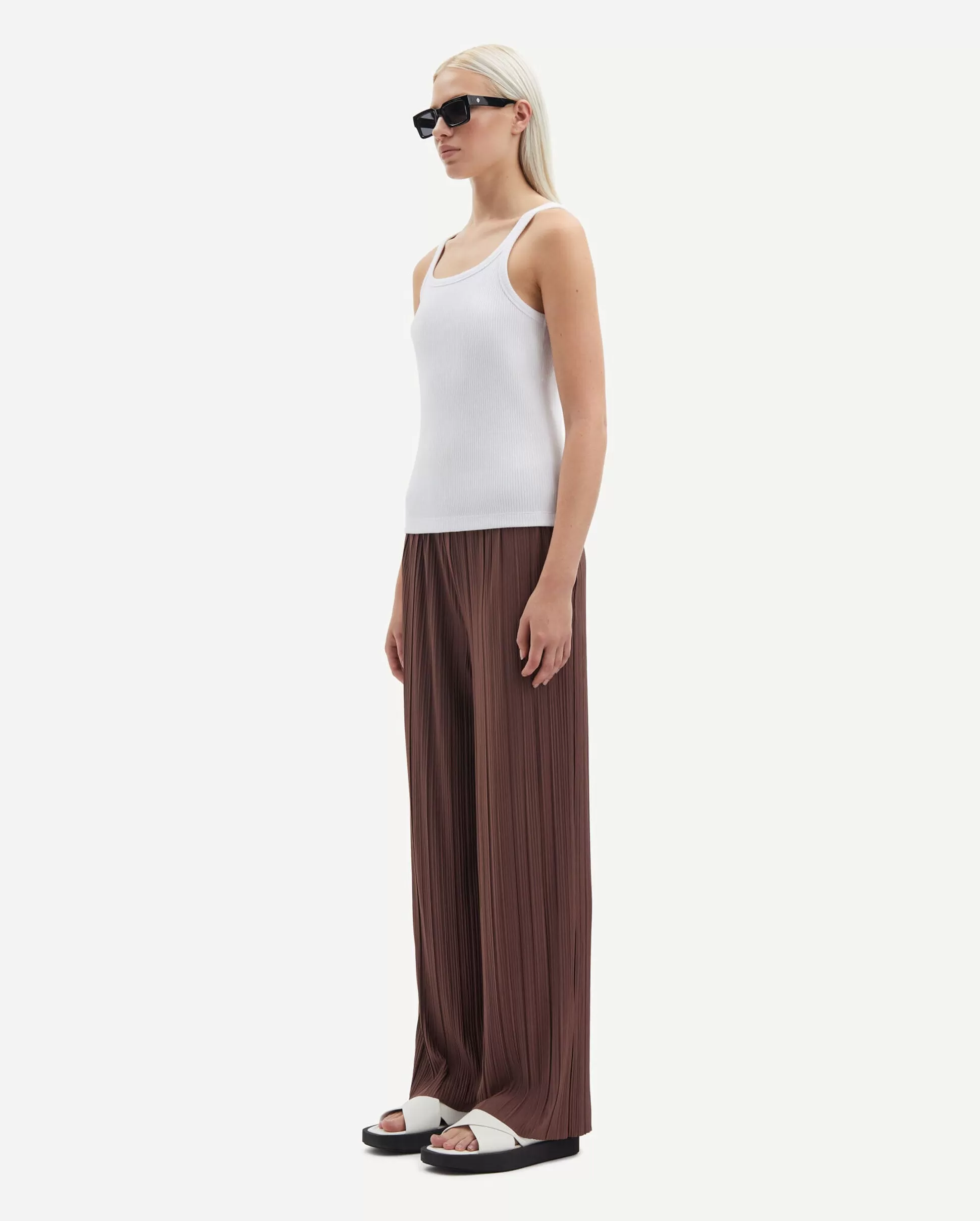 UMA TROUSERS 10167 / BROWN STONE