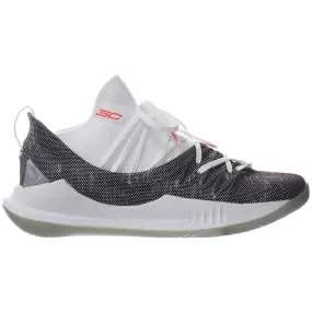 Under Armour Curry 5 Mens White Trainers