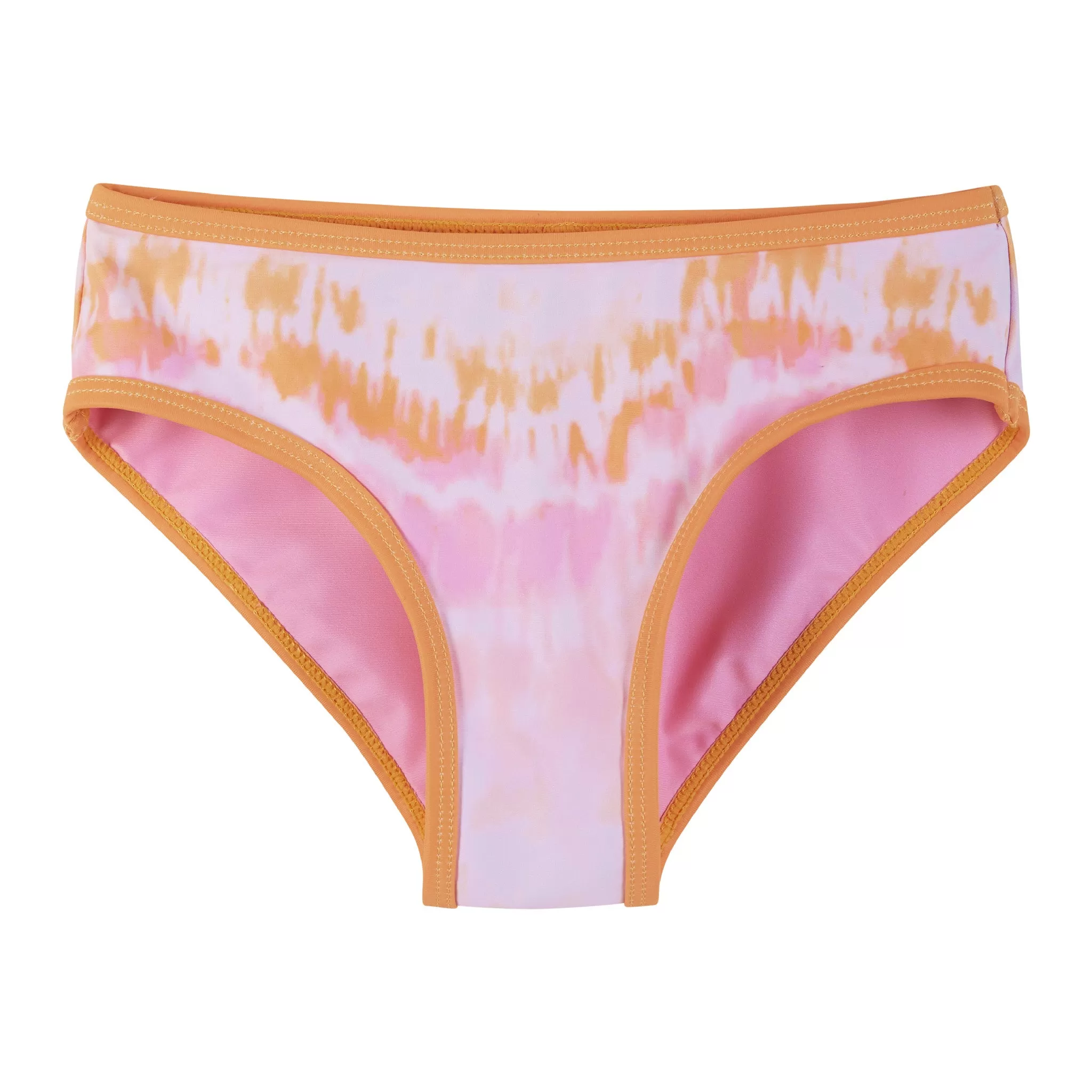 UPF 50  Reversible Tie Dye Print Swim Set | Pink