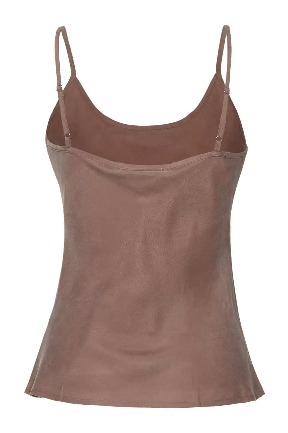 Upward Nutmeg Cupro Scoop Neck Bias Cami