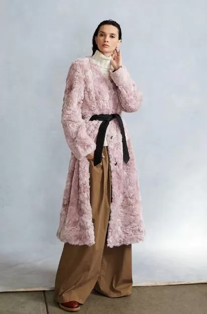 Victoire Coat in Rose