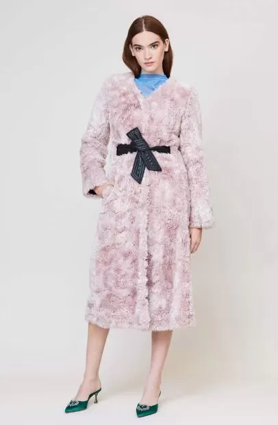 Victoire Coat in Rose