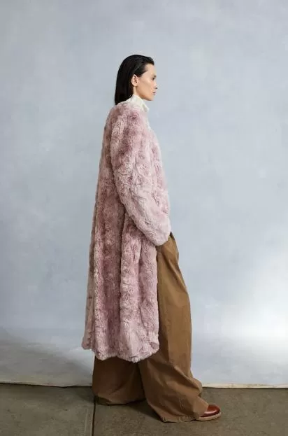 Victoire Coat in Rose