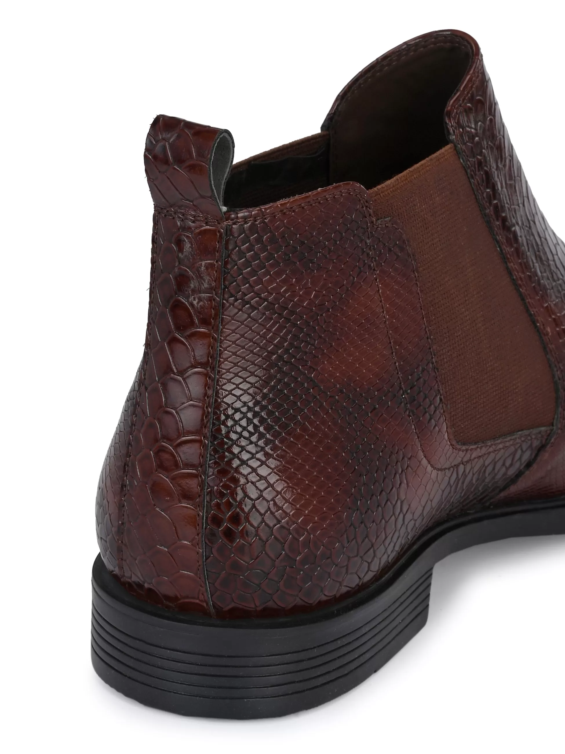 Virtus Brown Chelsea Boots