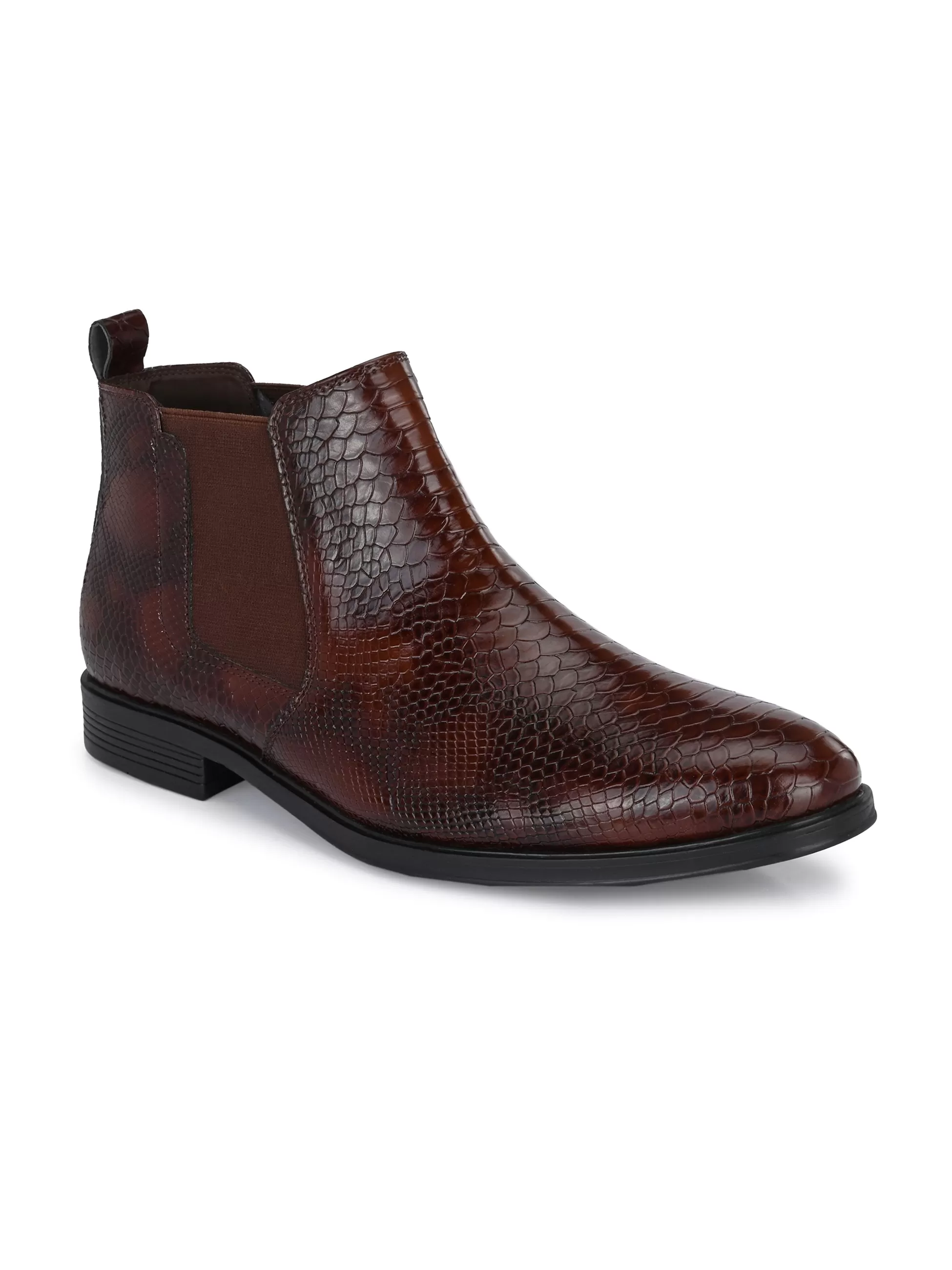 Virtus Brown Chelsea Boots