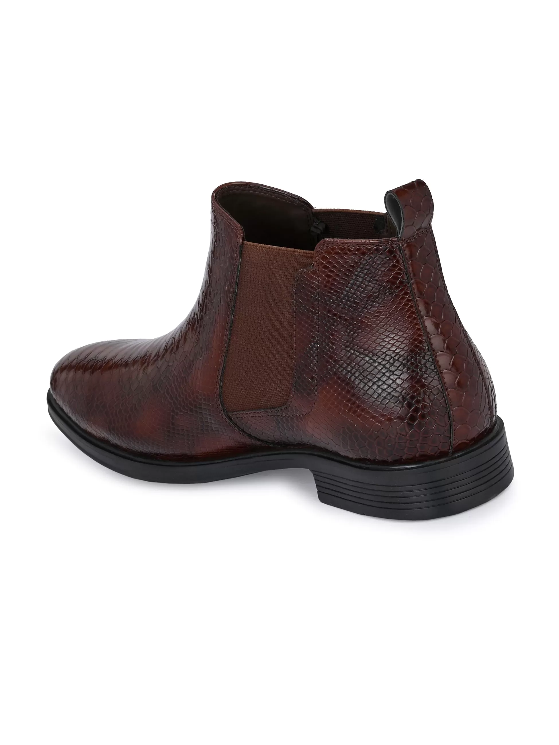 Virtus Brown Chelsea Boots