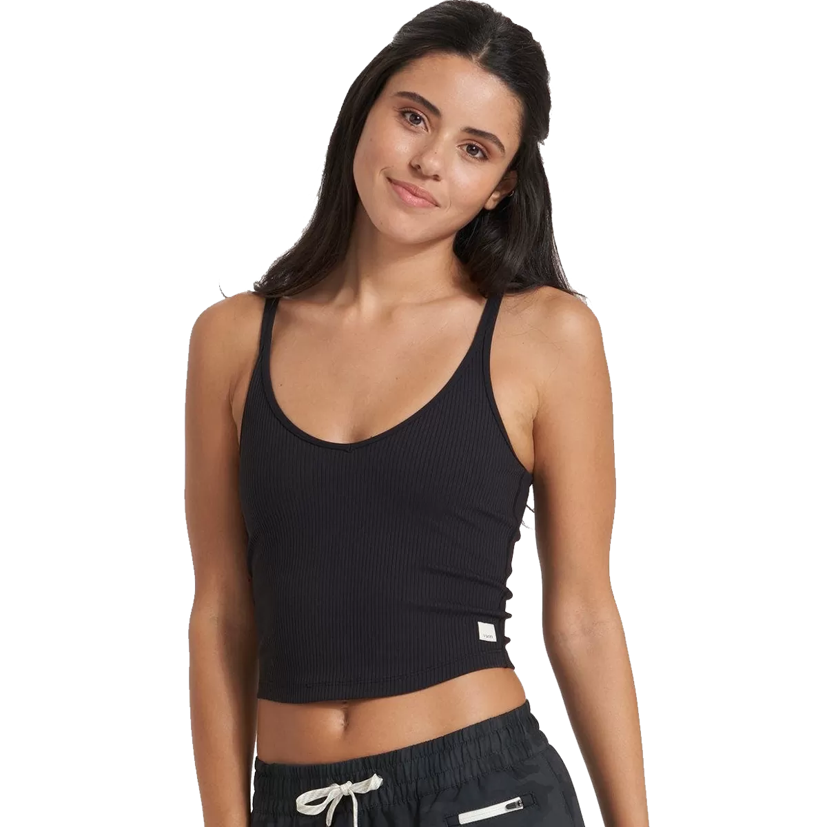 Women's Rib Crop Tank