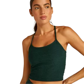 Women's Spacedye Slim Racerback Cropped Tank