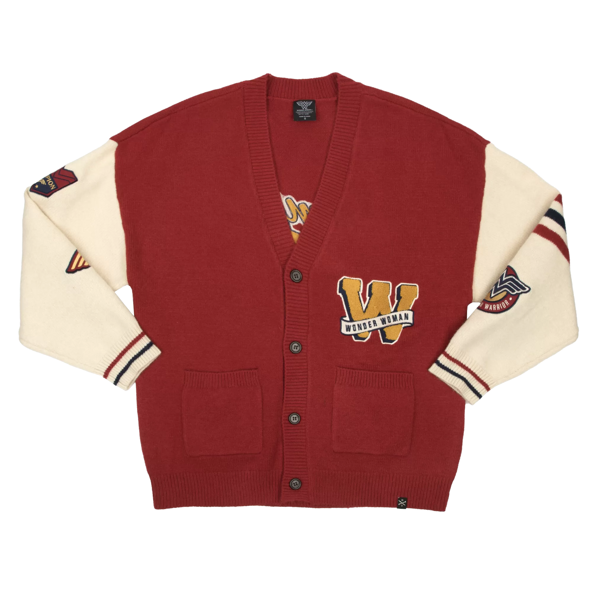 Wonder Woman Varsity Cardigan