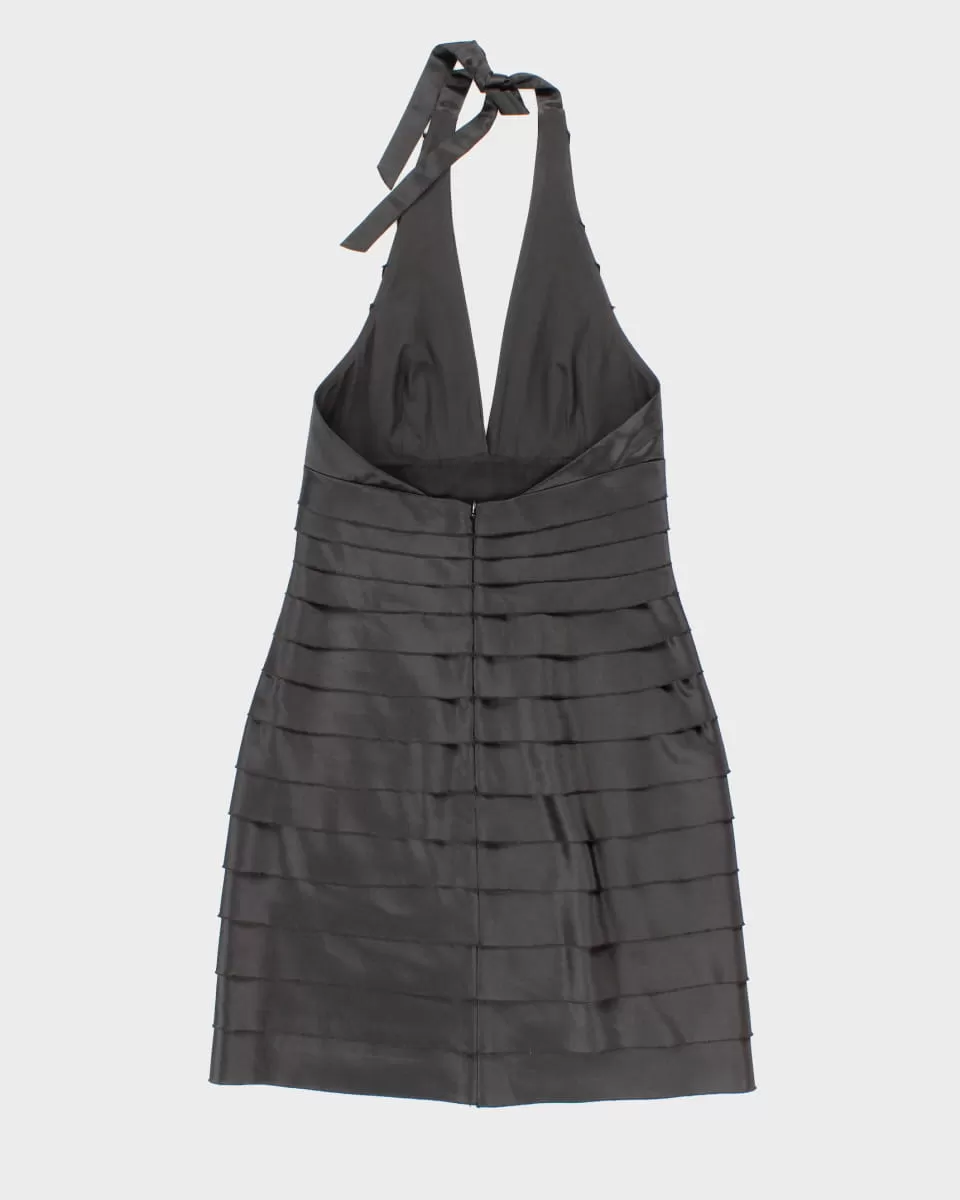 Y2K BCBG Max Azria Black Cocktail Dress - M