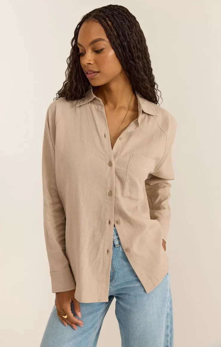 Z Supply ‘The Perfect Linen Top’