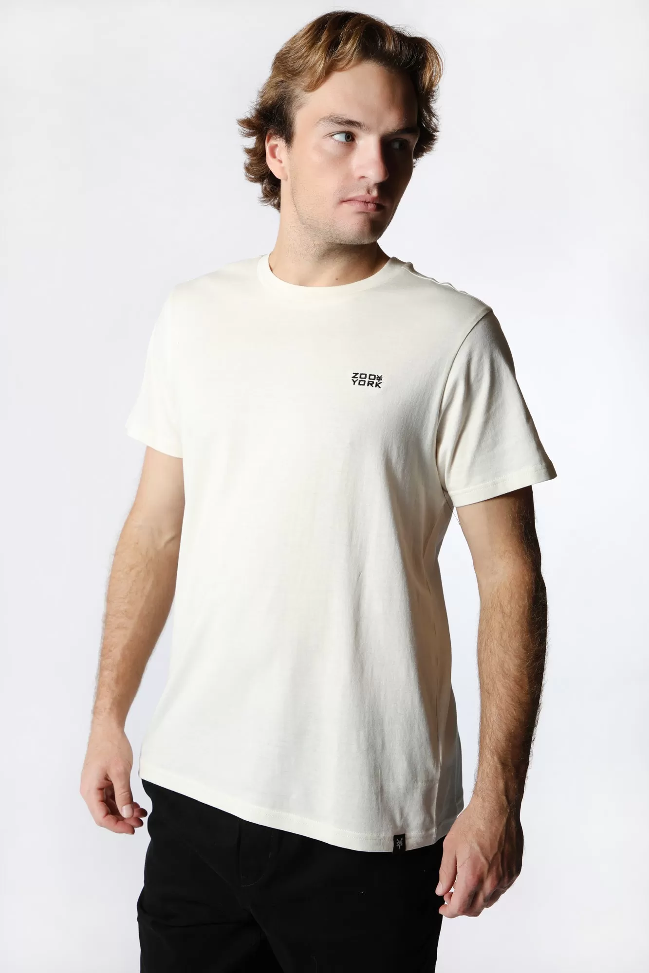 Zoo York Mens Embroidered Logo T-Shirt