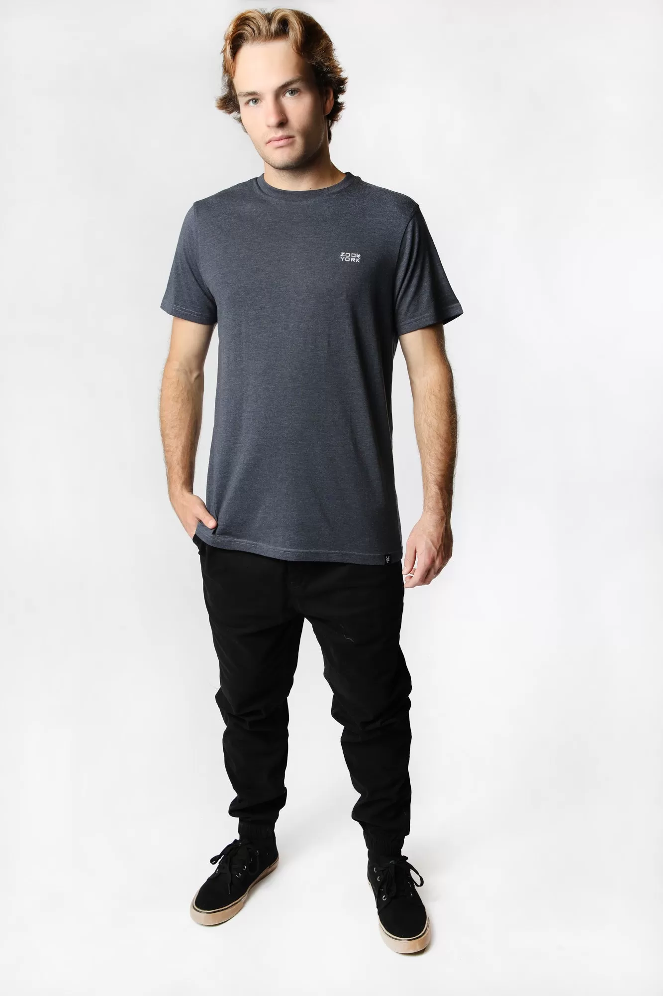 Zoo York Mens Embroidered Logo T-Shirt